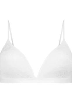 TEN CATE Basics women voorgevormde bh met kant (1-pack), dames BH, wit