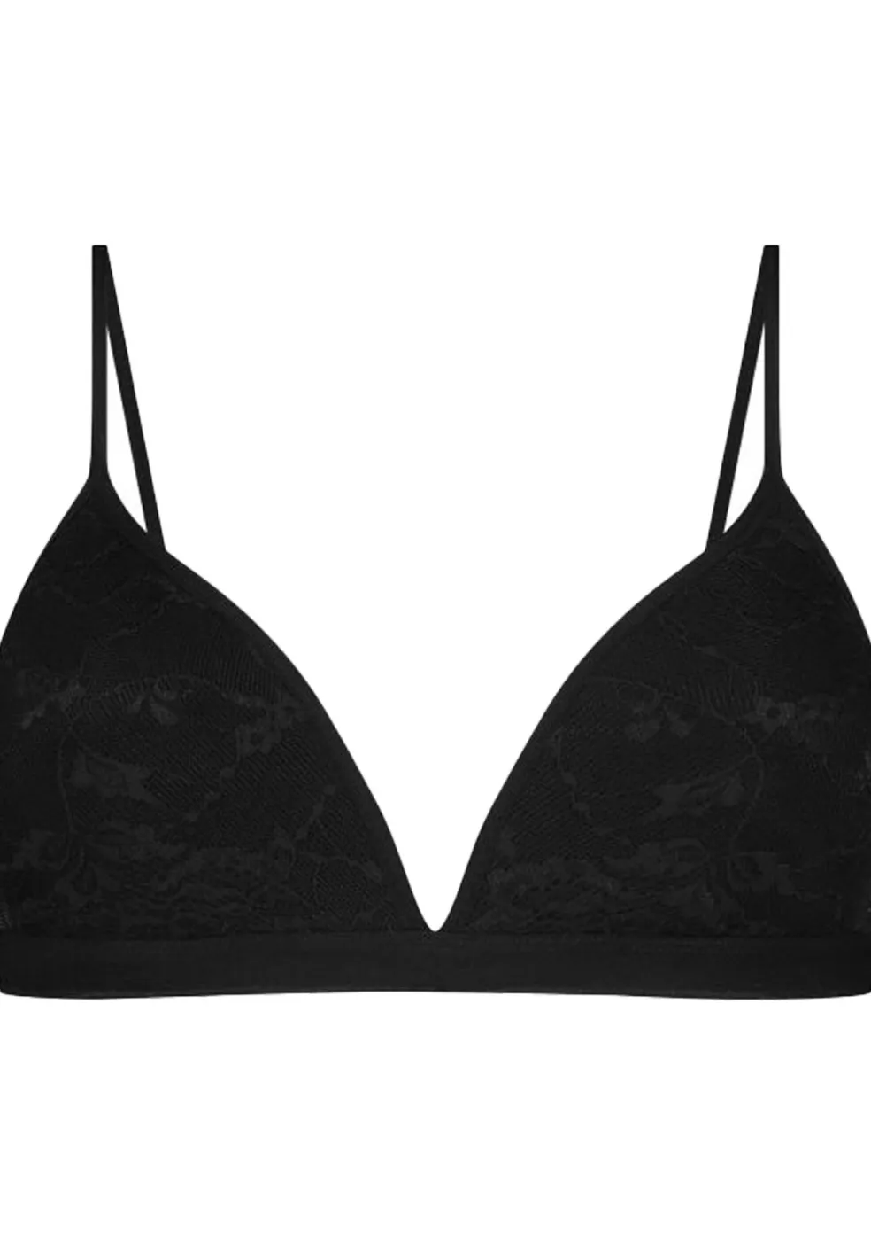 TEN CATE Basics women voorgevormde bh met kant (1-pack), dames BH, zwart