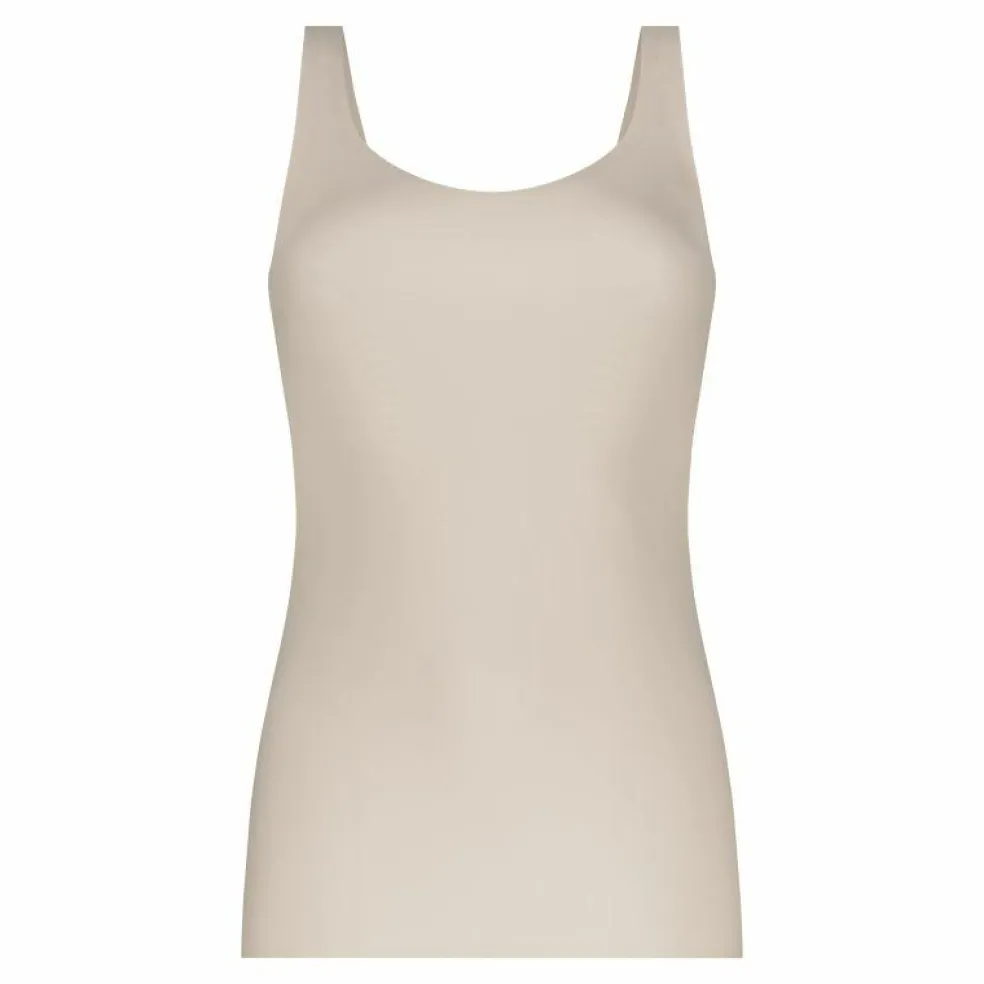 TEN CATE Secrets Lace women singlet 2-way (1-pack), dames singlet, amandelkleurig