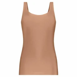 TEN CATE Secrets Lace women singlet 2-way (1-pack), dames singlet, hazelnoot