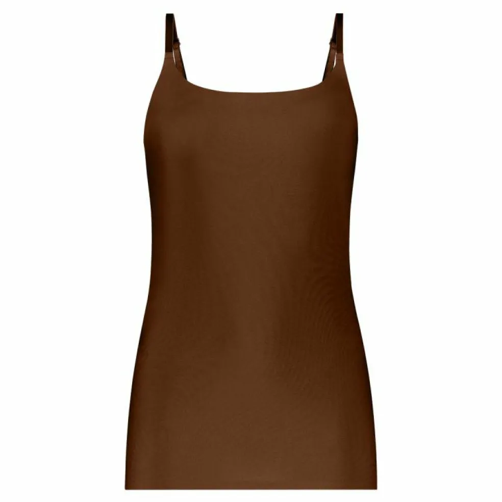 TEN CATE Secrets Lace women spaghetti top (1-pack), dames singlet, kokosnoot