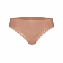 TEN CATE Secrets women brazilian met kant (1-pack), dames slip lage taille, roze bruin
