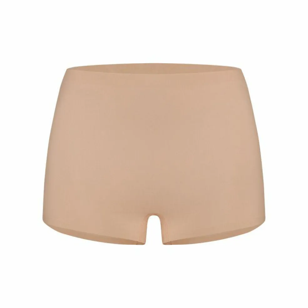 TEN CATE Secrets women shorts cotton (1-pack), dames Shorts middelhoge taille, walnoot bruin