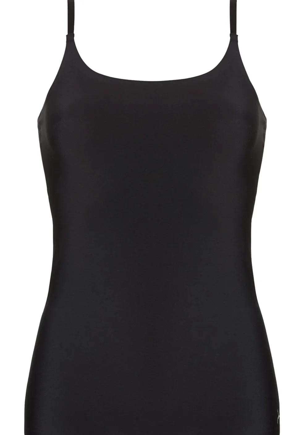 TEN CATE Secrets women spaghetti top (1-pack), dames hemd smalle bandjes, zwart