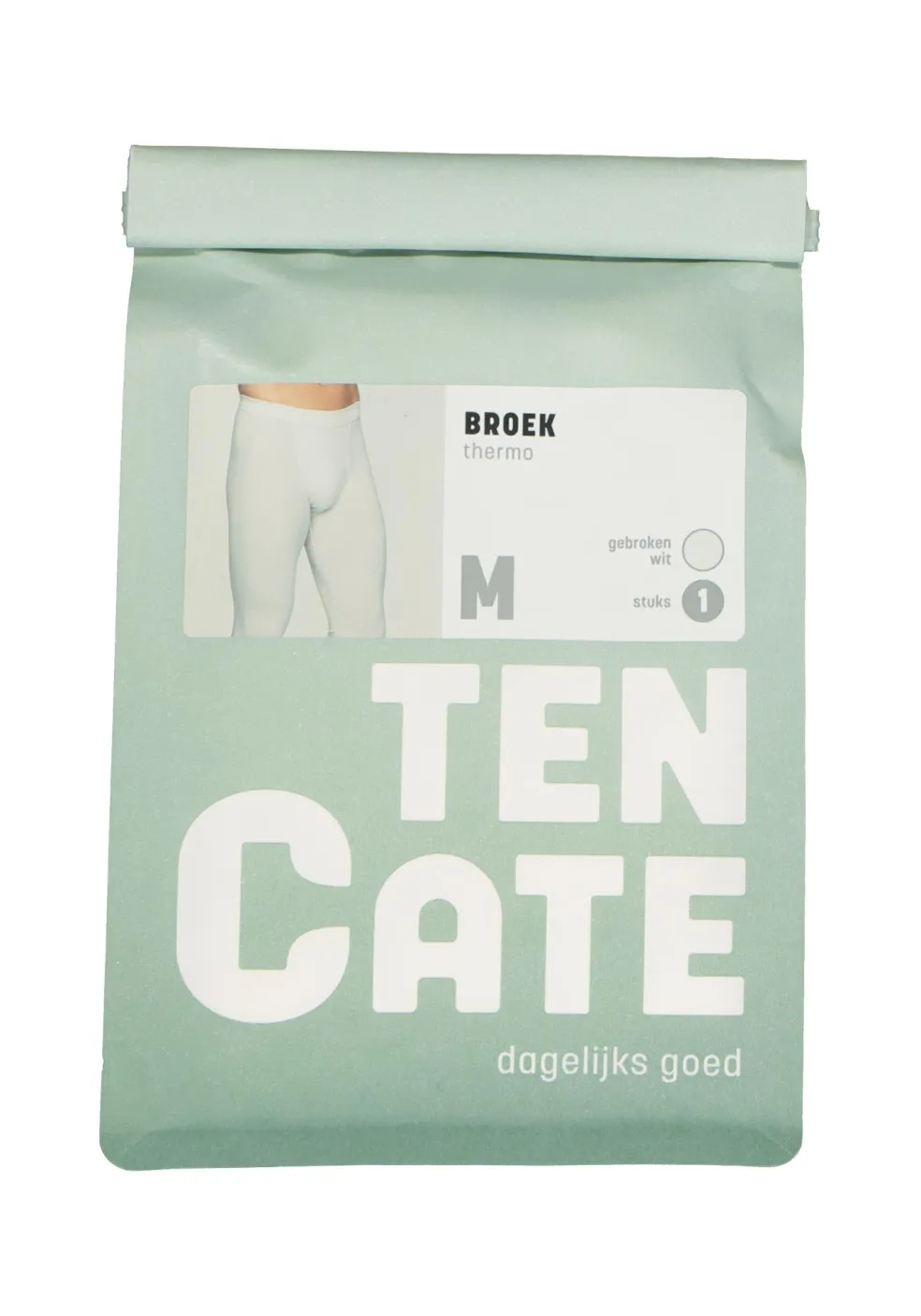 TEN CATE Thermo men pants, heren thermo broek, wit