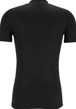 TEN CATE Thermo men T-shirt, heren thermo T-shirt korte mouw en O-hals, zwart