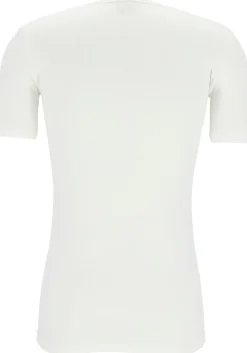 TEN CATE Thermo men V-neck, heren thermo T-shirt V-hals, wit