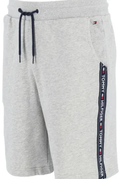 Tommy Hilfiger Authentic short, heren joggingbroek kort, normale dikte, grijs