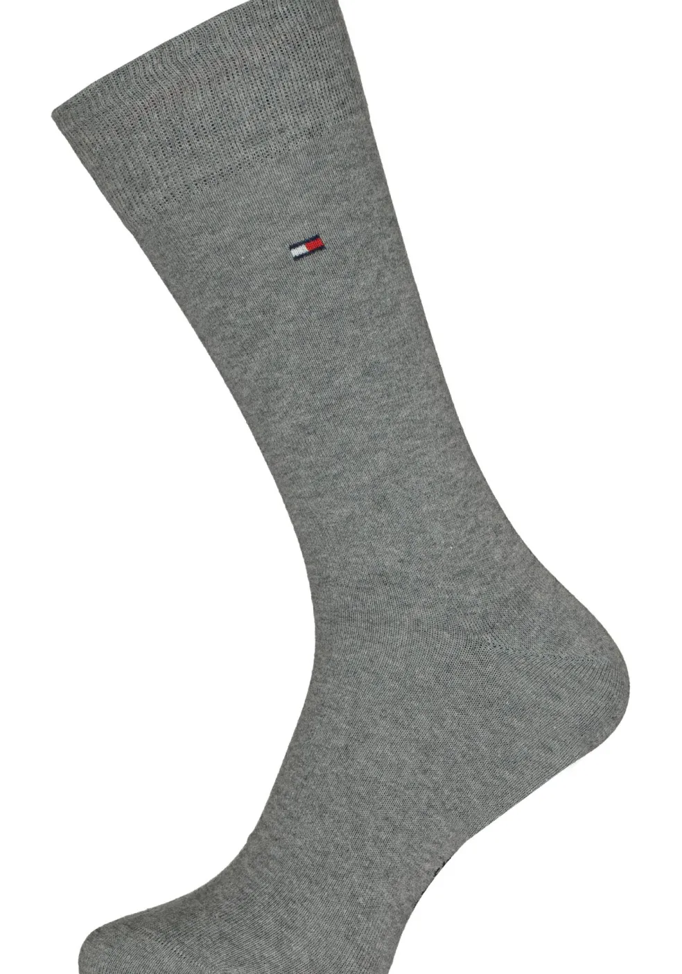 Tommy Hilfiger Classic Socks (2-pack), herensokken katoen, grijs melange