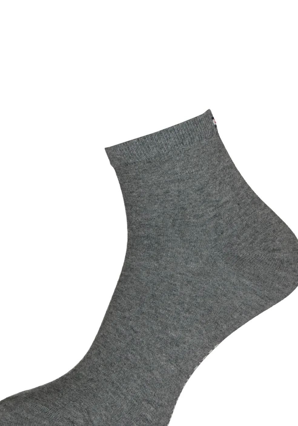 Tommy Hilfiger damessokken Casual Short (2-pack), korte sokken katoen, midden grijs melange