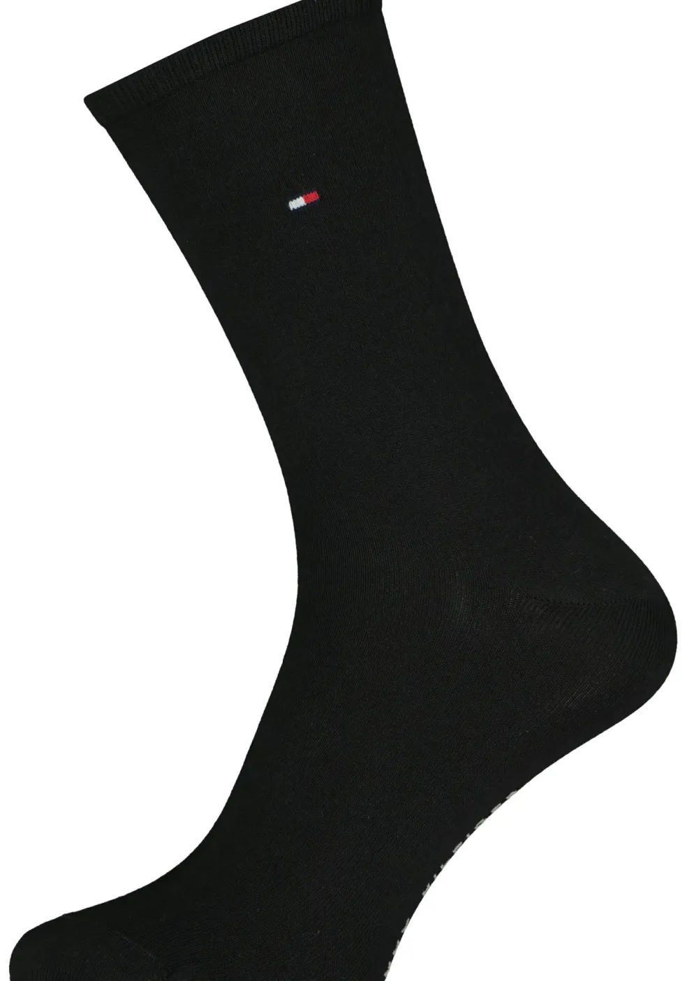 Tommy Hilfiger damessokken Casual (2-pack), uni katoen, zwart