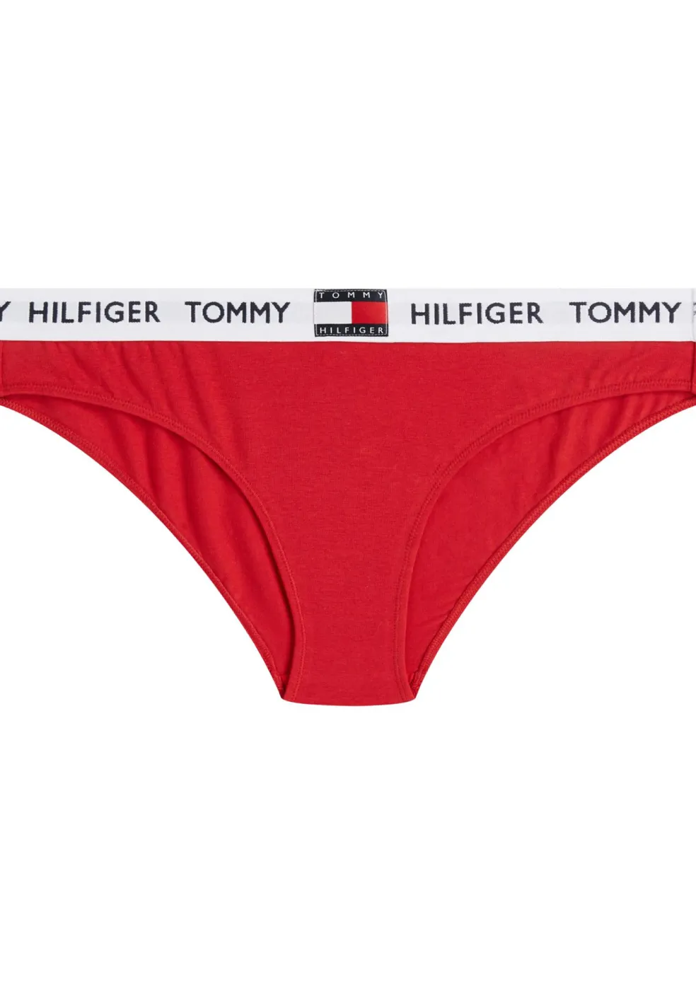 Tommy Hilfiger dames Tommy 85 bikini slip (1-pack), rood