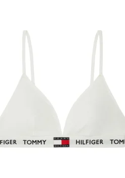 Tommy Hilfiger dames Tommy 85 triangel BH, katoen gevoerd, wit