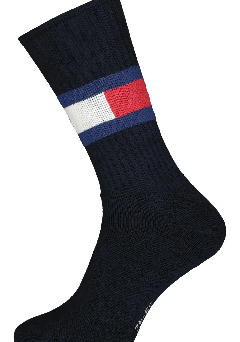 Tommy Hilfiger Flag Socks (1-pack), unisex sportsokken katoen, donkerblauw