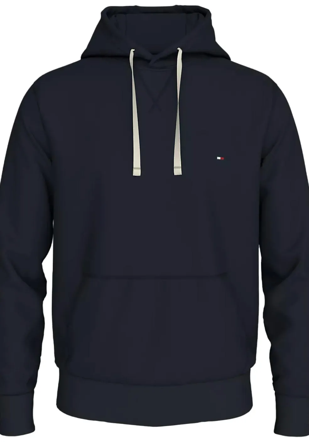 Tommy Hilfiger heren hoodie katoen, donkerblauw