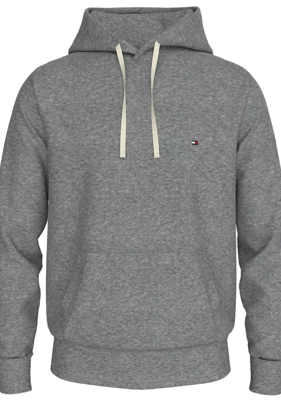 Tommy Hilfiger heren hoodie katoen, grijs