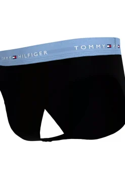 Tommy Hilfiger hipster briefs (5-pack), heren slips, zwart met gekleurde tailleband