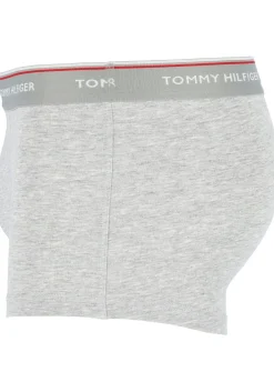 Tommy Hilfiger low rise trunk (3-pack), lage heren boxers kort, zwart, wit, grijs