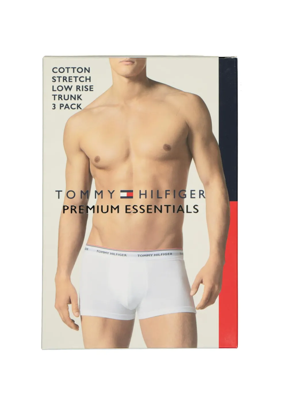 Tommy Hilfiger low rise trunk (3-pack), lage heren boxers kort, blauw