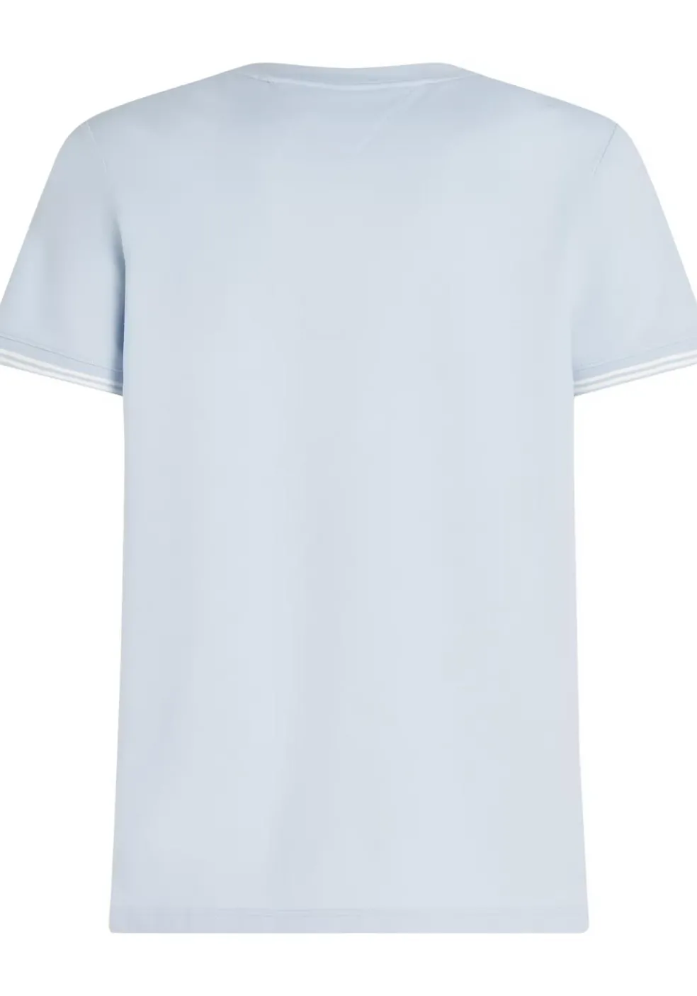 Tommy Hilfiger Performance Tipped Tee, heren T-shirt korte mouw O-hals, blauw