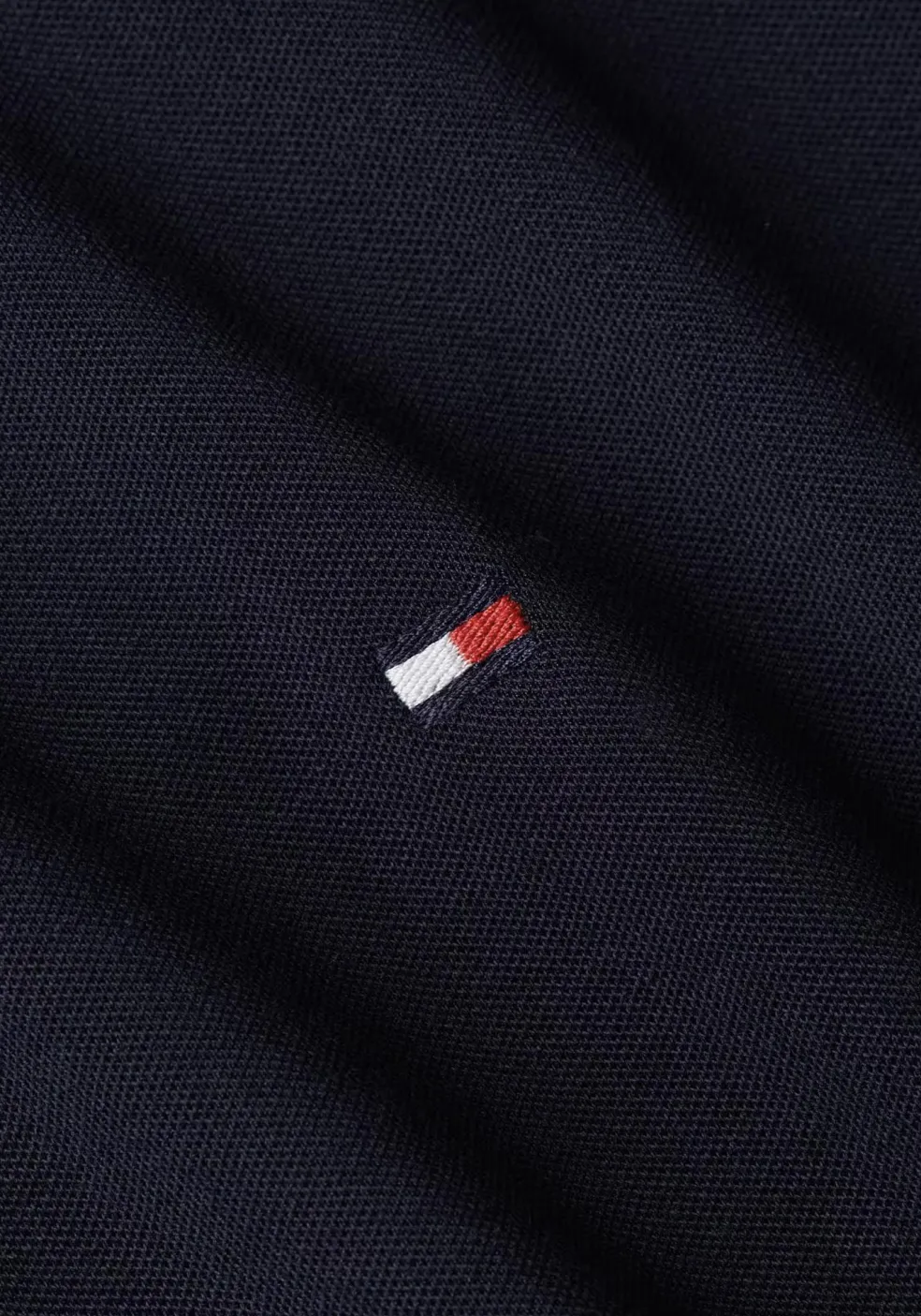 Tommy Hilfiger Performance Tipped Tee, heren T-shirt korte mouw O-hals, donkerblauw