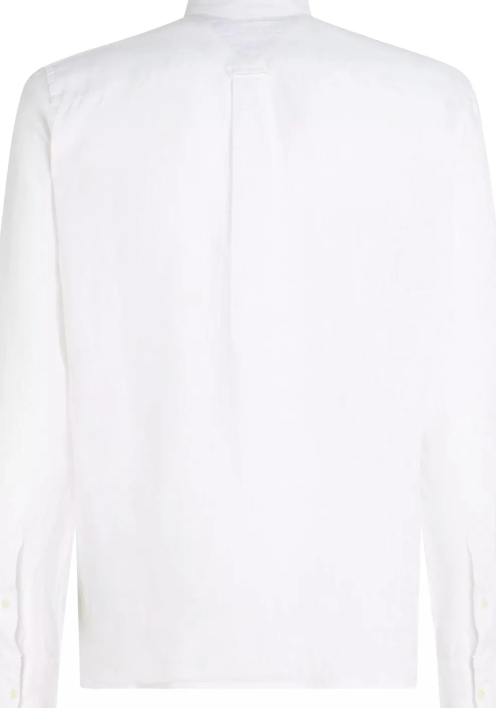 Tommy Hilfiger Pigment Dyed Regular Fit Shirt, popeline, wit