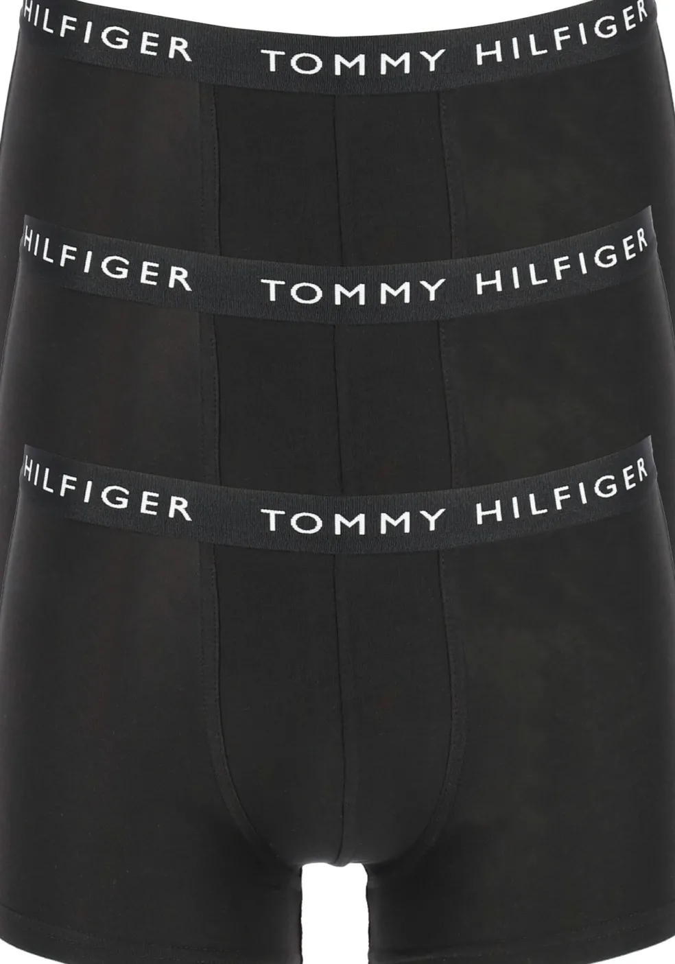 Tommy Hilfiger Recycled Essentials trunks (3-pack), heren boxer normale lengte, zwart