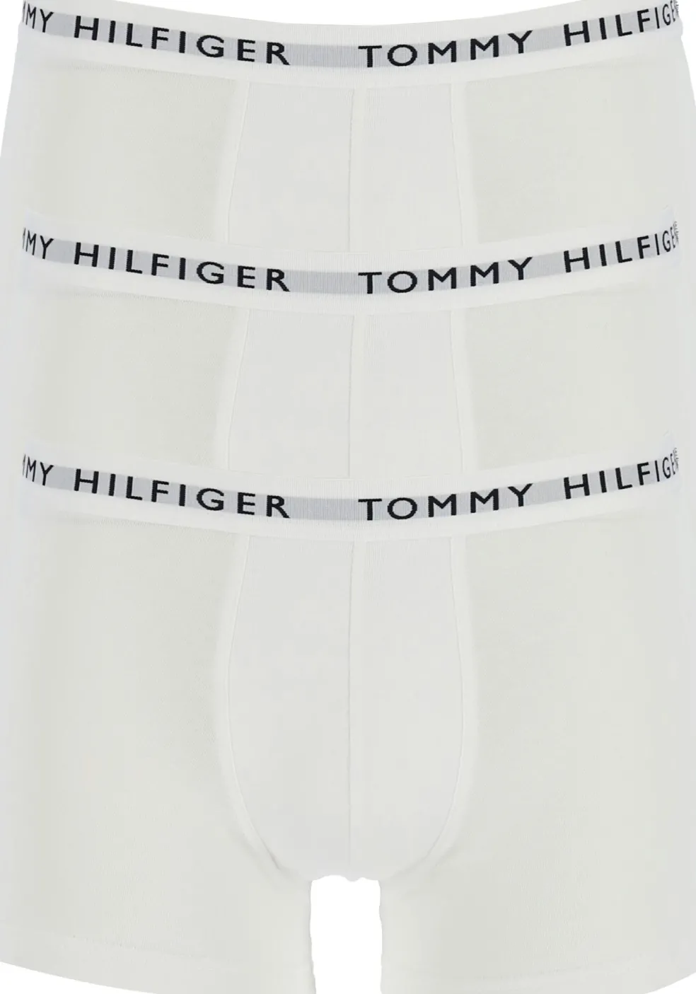 Tommy Hilfiger Recycled Essentials trunks (3-pack), heren boxer normale lengte, wit