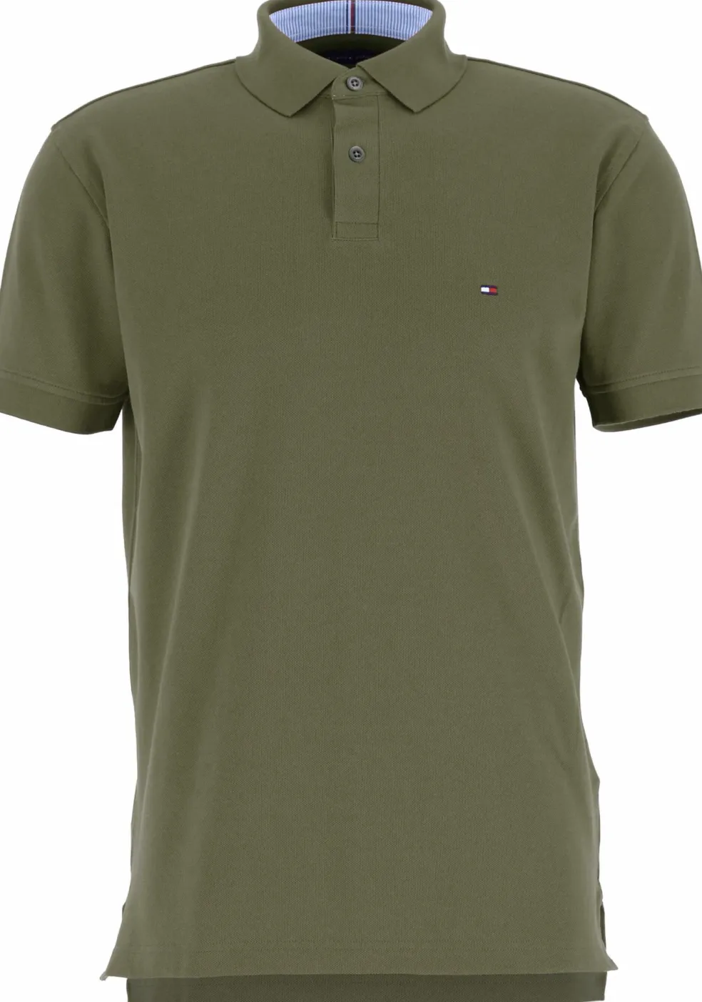 Tommy Hilfiger 1985 Regular Fit polo, groen, Army Green