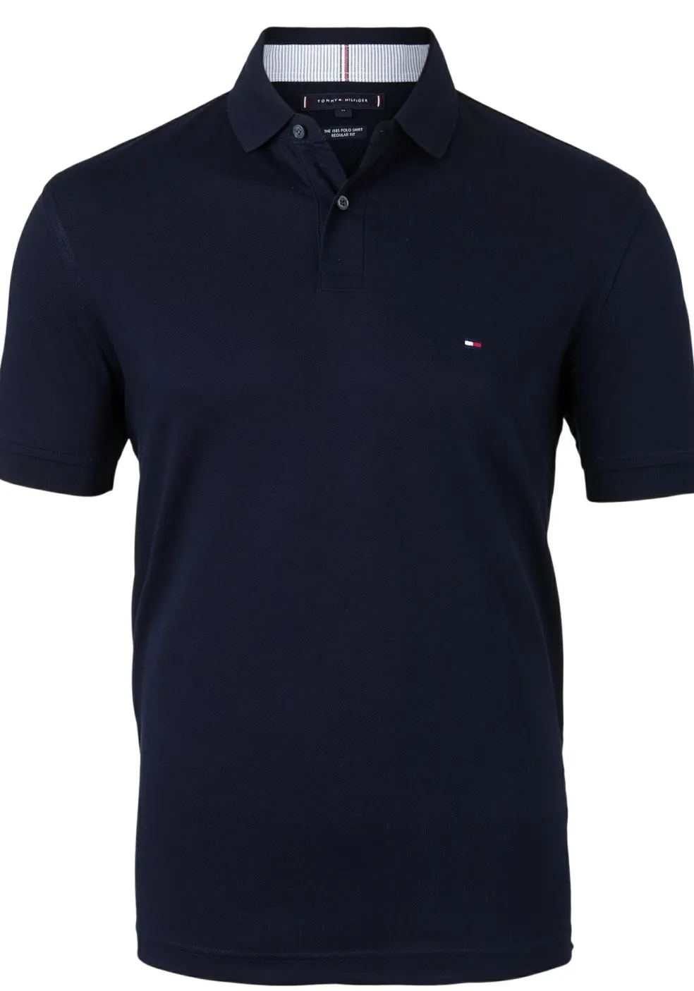 Tommy Hilfiger 1985 regular fit polo, donkerblauw, Desert Sky