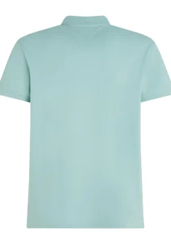 Tommy Hilfiger 1985 Regular Polo, heren poloshirt, licht aqua