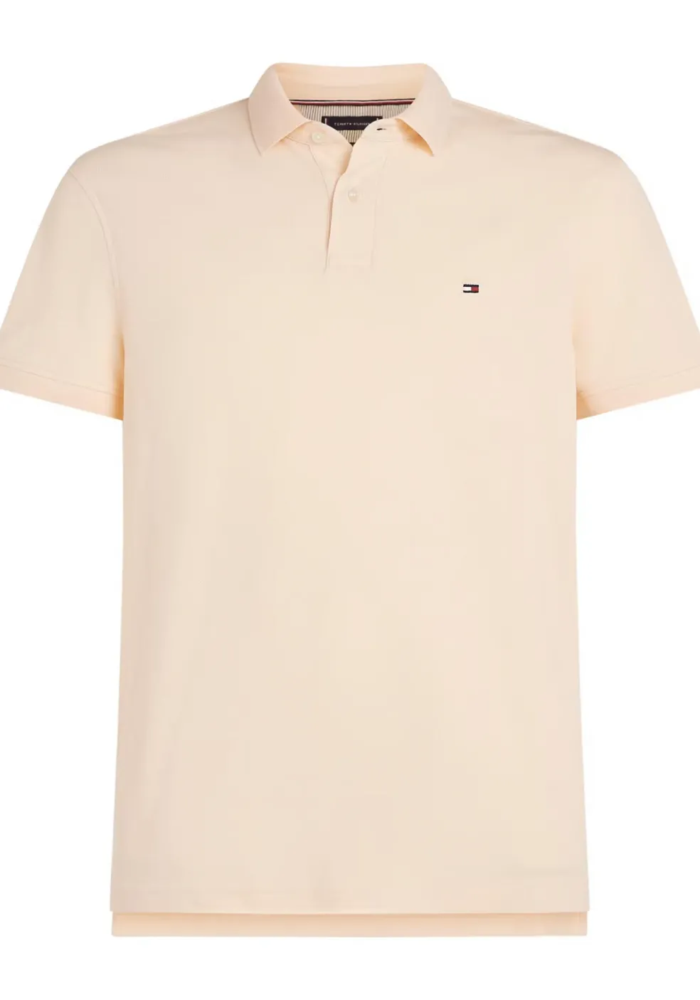 Tommy Hilfiger 1985 Regular Polo, heren poloshirt, licht zalm oranje