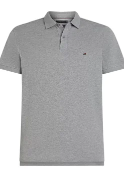 Tommy Hilfiger 1985 Regular Polo, heren poloshirt, middengrijs melange