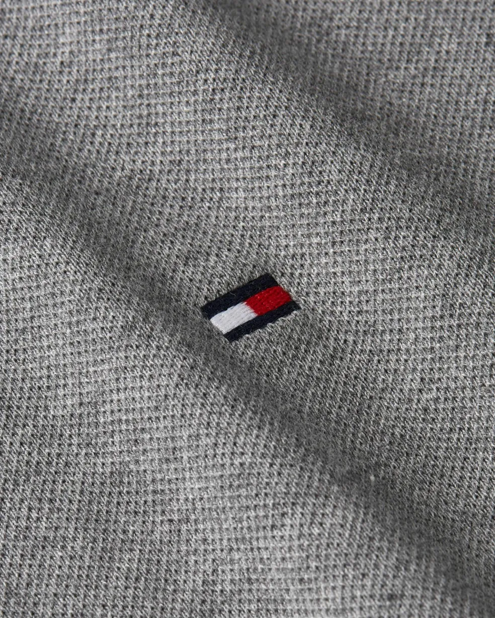 Tommy Hilfiger 1985 Regular Polo, heren poloshirt, middengrijs melange