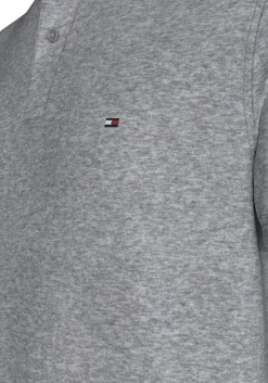Tommy Hilfiger 1985 Regular Polo, heren poloshirt, middengrijs melange