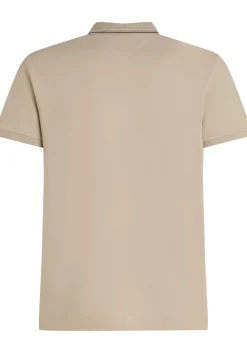 Tommy Hilfiger Regular Polo, heren poloshirt, beige