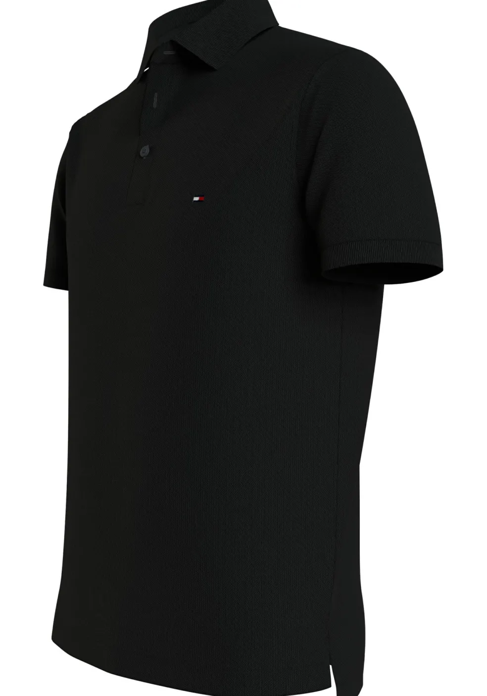 Tommy Hilfiger 1985 slim fit polo, zwart