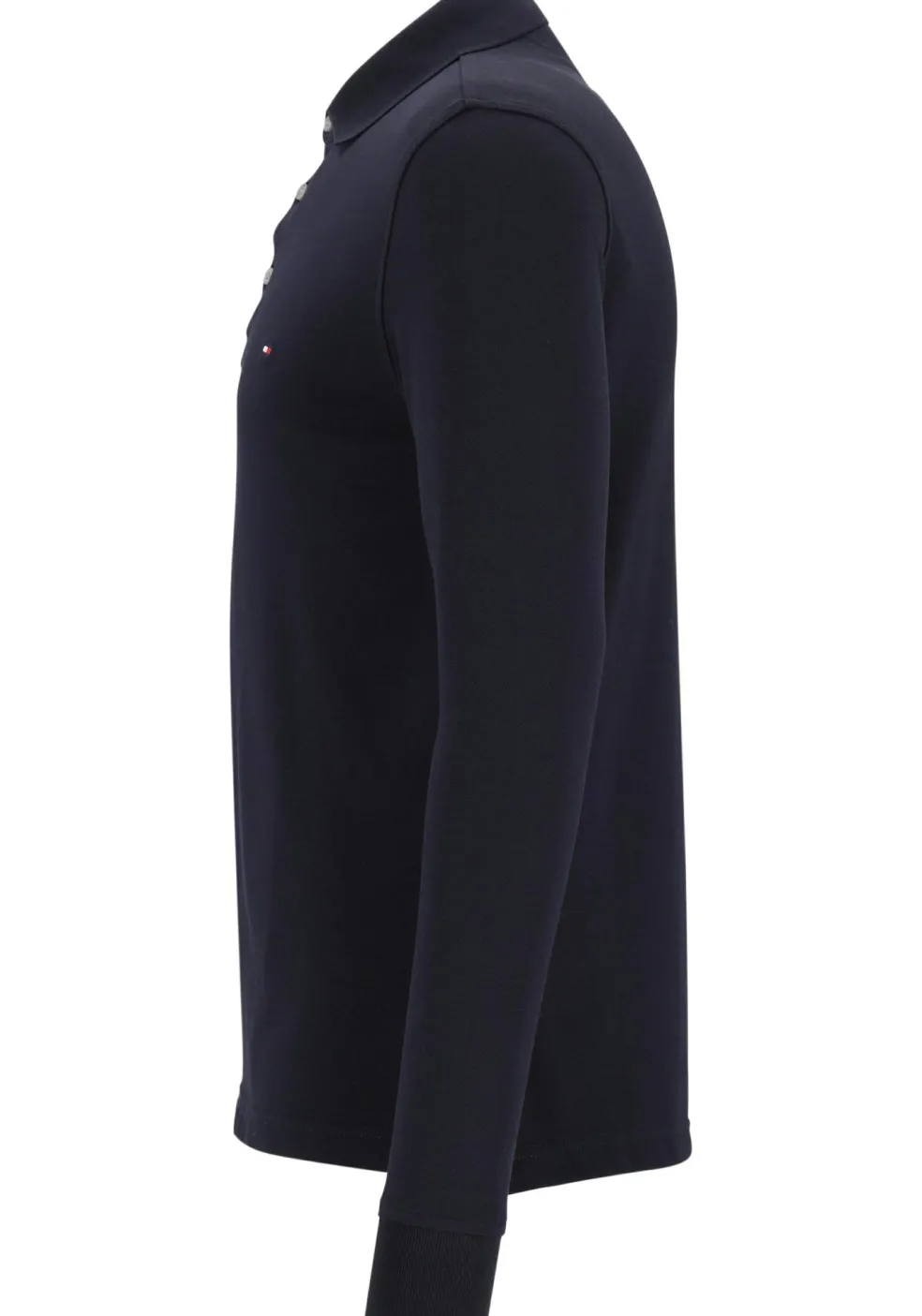 Tommy Hilfiger 1985 slim long sleeve polo, blauw (Desert Sky)