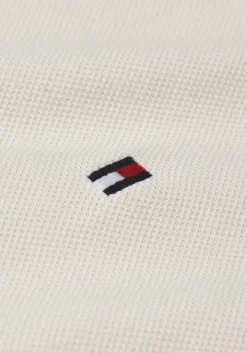 Tommy Hilfiger 1985 Slim Polo, heren poloshirt, offwhite