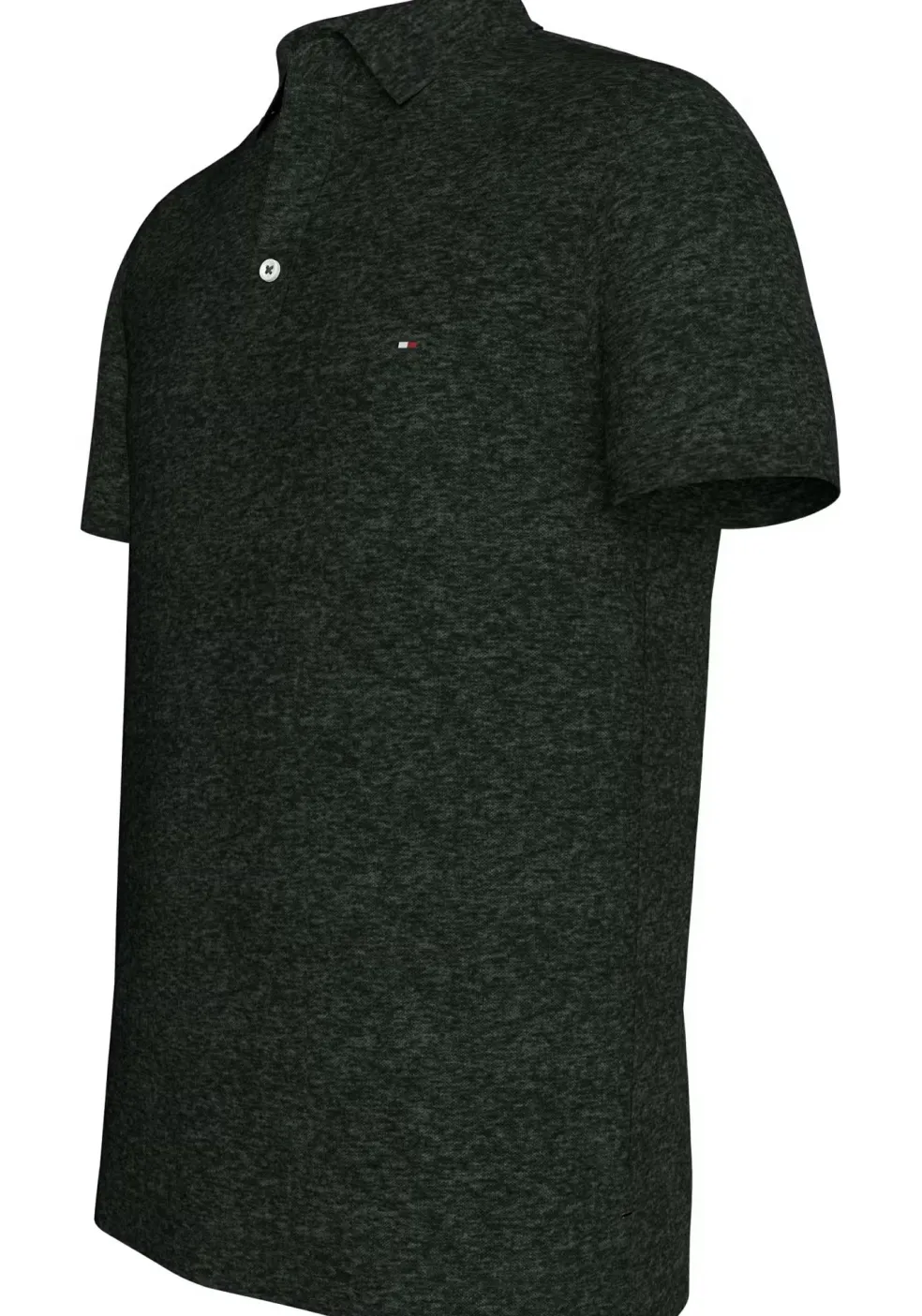 Tommy Hilfiger 1985 Slim Polo, heren poloshirt, blauw melange