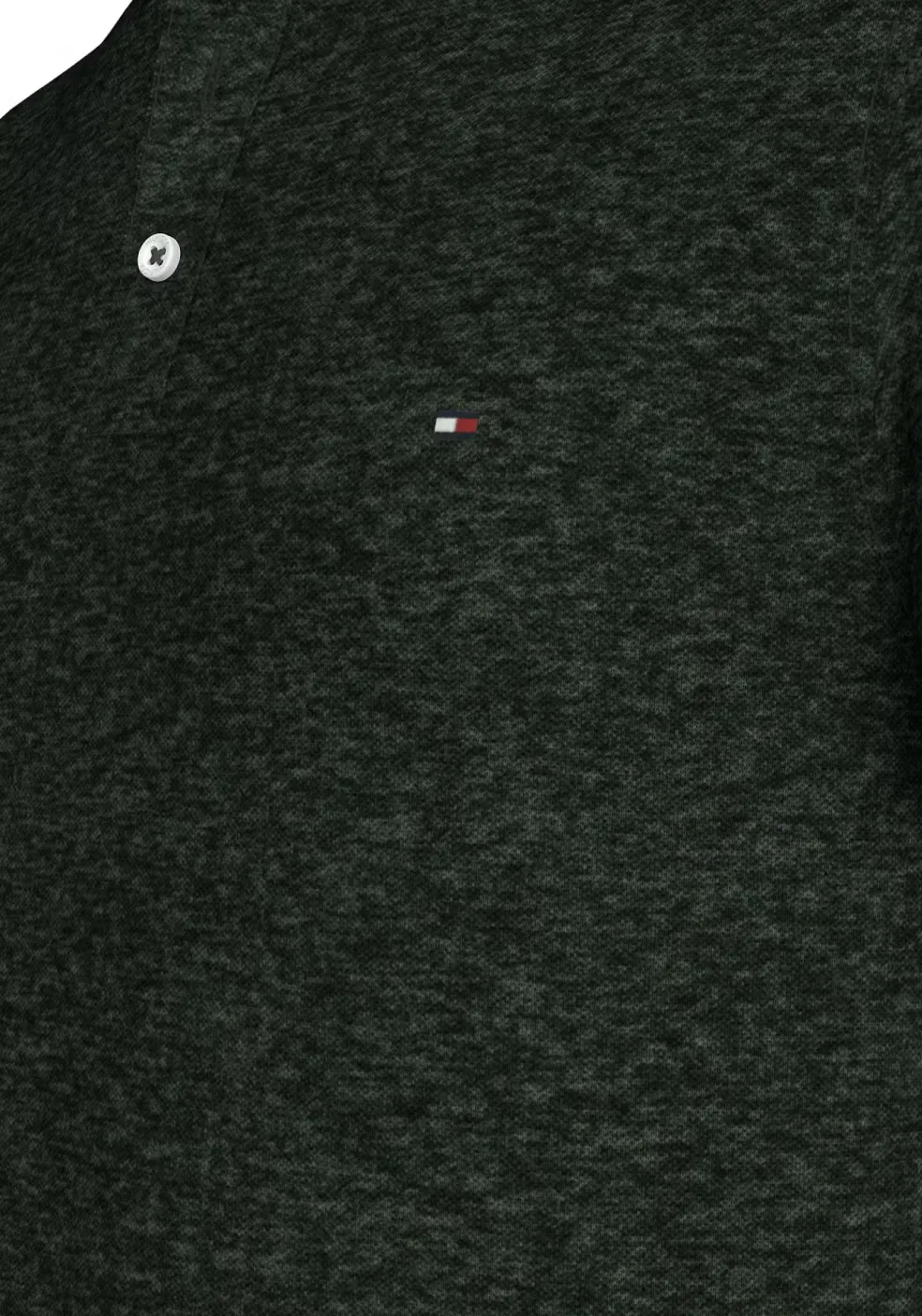 Tommy Hilfiger 1985 Slim Polo, heren poloshirt, blauw melange