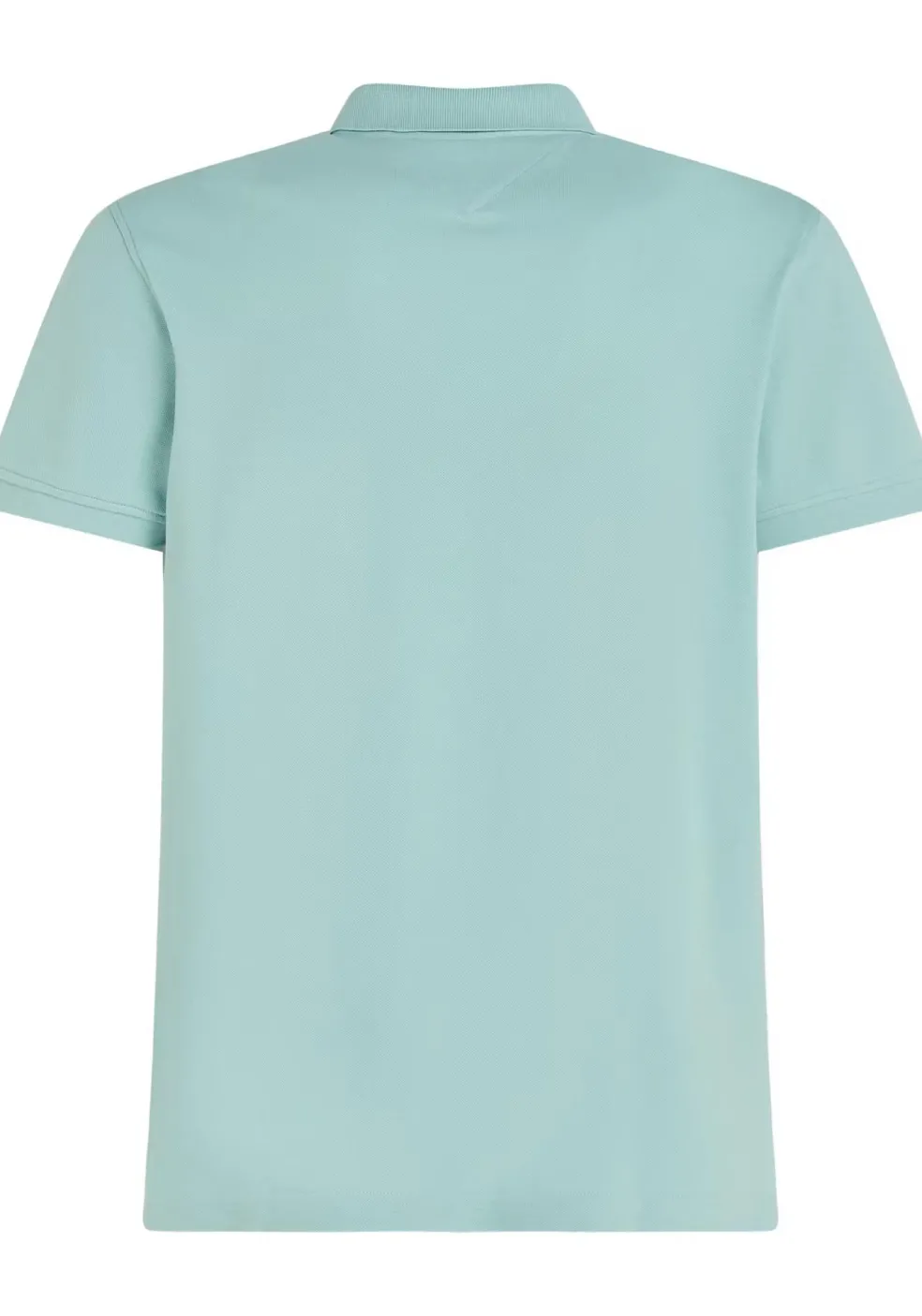 Tommy Hilfiger 1985 Slim Polo, heren poloshirt, licht aqua