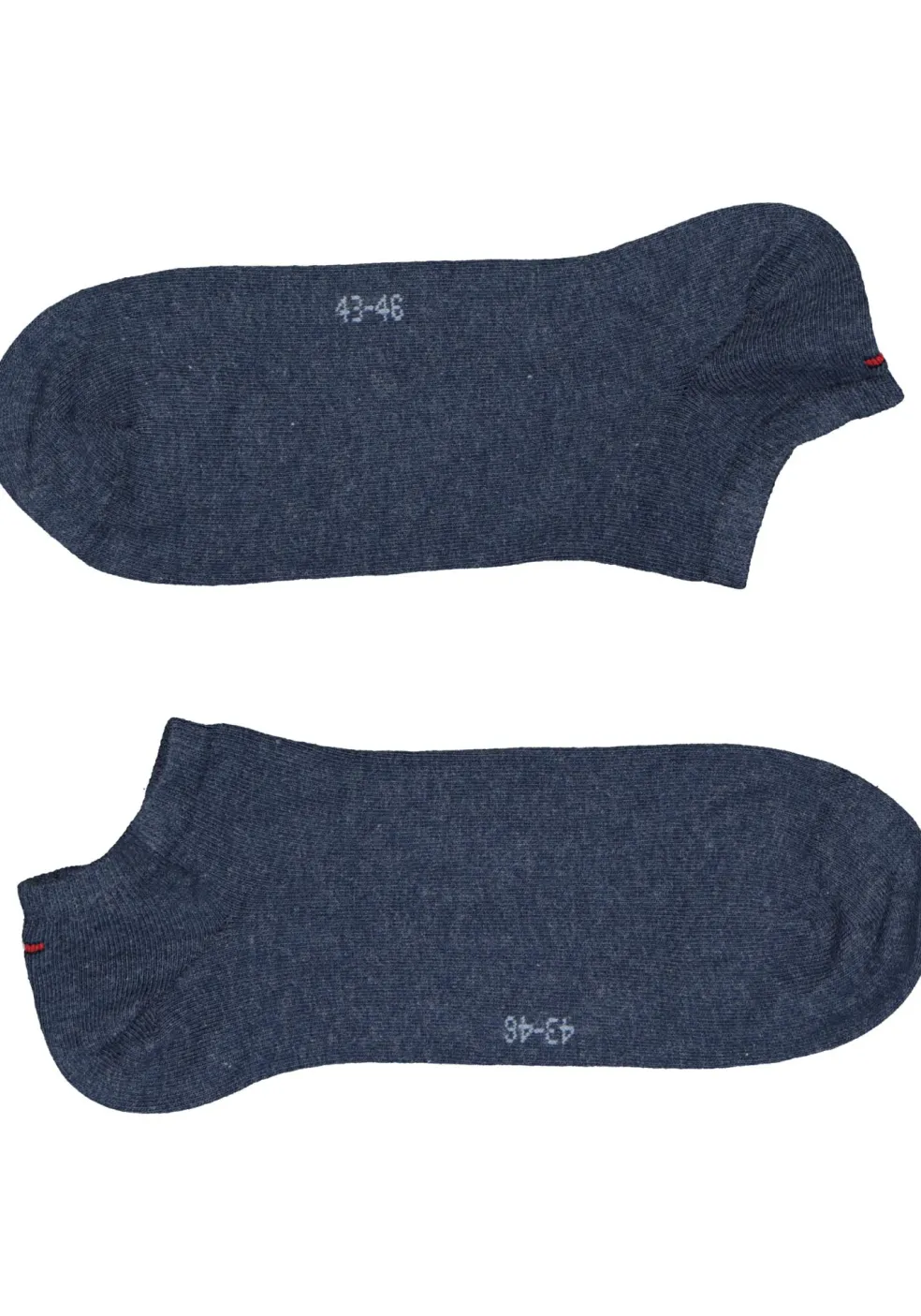 Tommy Hilfiger Sneaker Socks (2-pack), heren enkelsokken katoen, jeans blauw