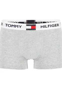 Tommy Hilfiger Tommy 85 trunk (1-pack), heren boxer normale lengte, grijs melange