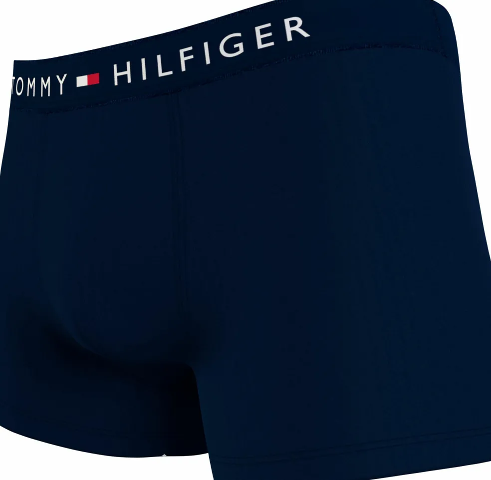 Tommy Hilfiger trunk (3-pack), heren boxers normale lengte, rood, wit, blauw