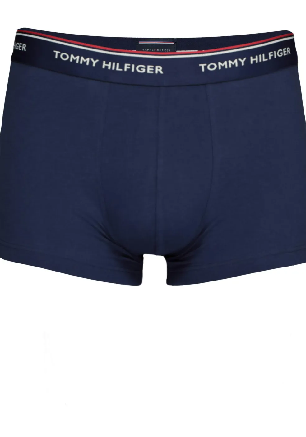 Tommy Hilfiger trunks (3-pack), heren boxers normale lengte, blauw