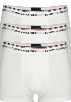 Tommy Hilfiger trunks (3-pack), heren boxers normale lengte, wit