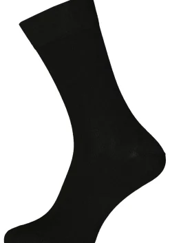 VENT herensokken katoen (5-pack), zwart