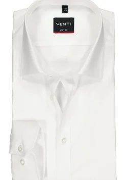VENTI body fit overhemd, wit