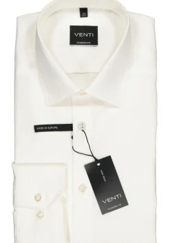 VENTI modern fit overhemd, beige